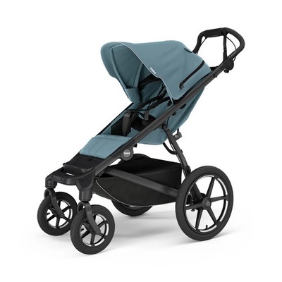 Thule Kinderwagen Buggy Urban Glide 4-wheel Mid Blue Stadtwagen Gelände Blau