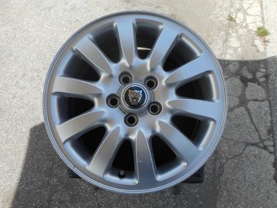 JAGUAR X TYPE WHEEL 2002-2003 FACTORY ALLOY OEM 16'' USED 1X43-1007-BA OW59712