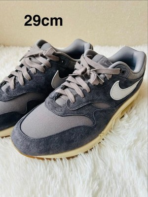 Men 11.0US   Nike Air Max 1 Premium Crepe Soft Gray LTD Sneaker Orignal Collecti