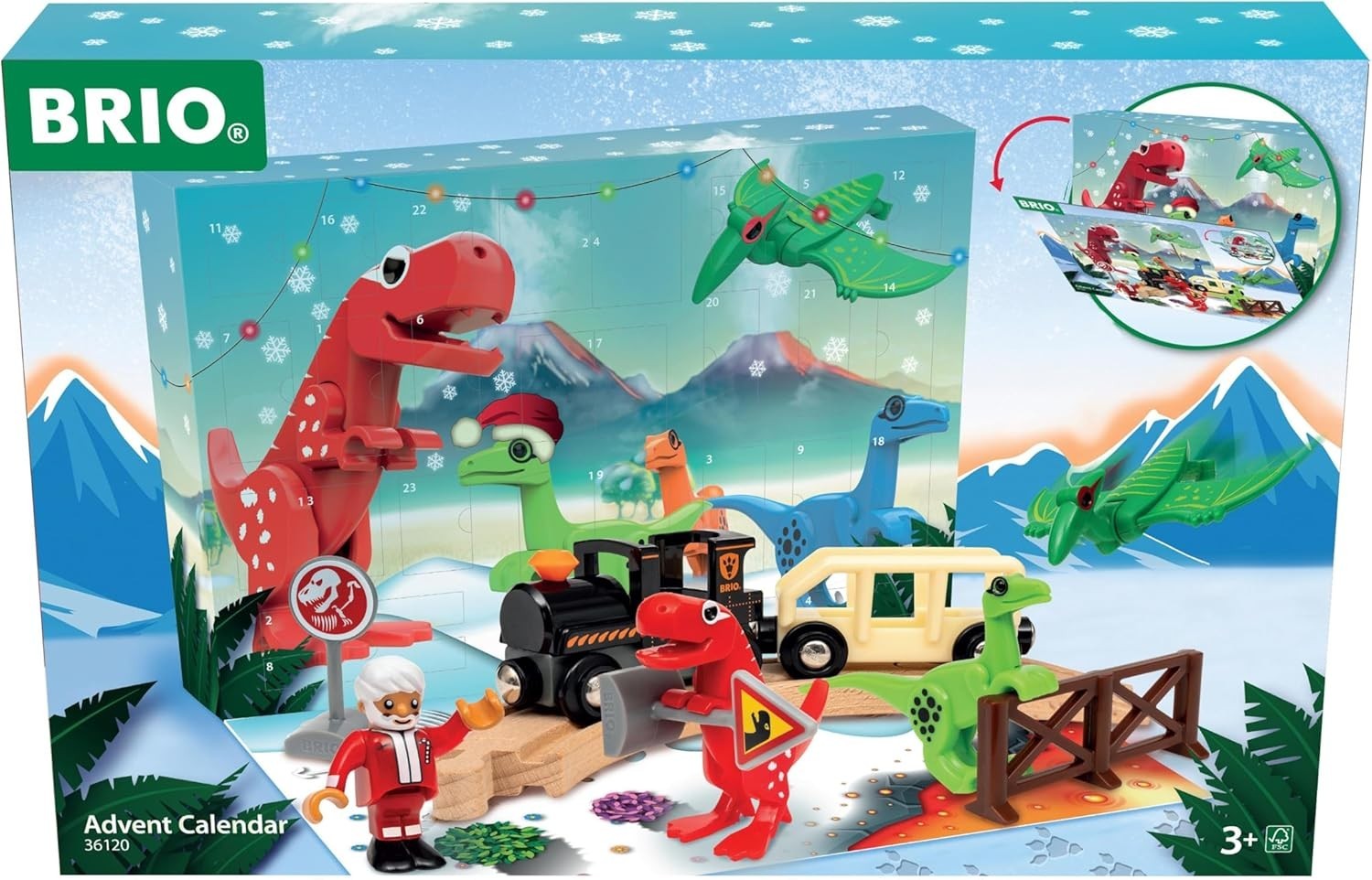 BRIO World - Advent Calendar for Kids Age 3 Years Up - Railway Accessories an... - Image 6