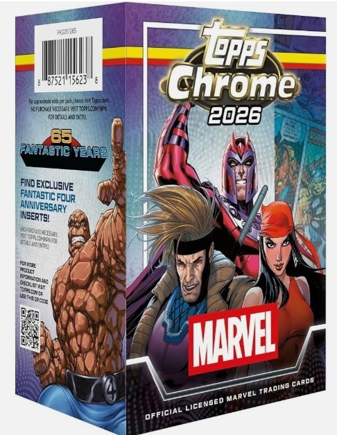 INSERTS PARALLELS 2026 Topps Chrome Marvel Comics Pick Your Card PYC Build Set
