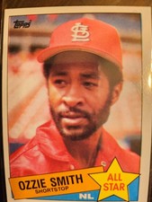 1985 Topps Ozzie Smith All-Star #715