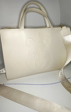 Loungefly Disney Winnie the Pooh White Medium Tote Handbag Purse w/ Strap