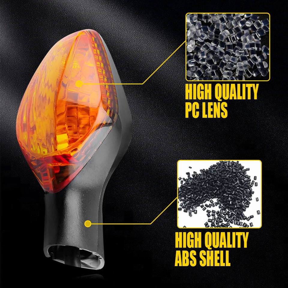 Luz de señal de giro delantera/trasera ámbar J para motocicleta Honda CTX700N/DCT 2014-2018 Foto 4 de 4