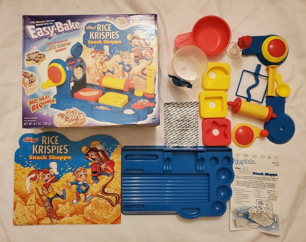 Vintage 2002 HASBRO EASY BAKE KELLOGGS RICE KRISPIES SNACK SHOPPE
