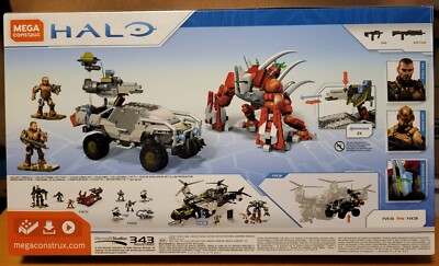Brand New Mega Construx Halo Forgehog vs. Banished Goliath 654pcs