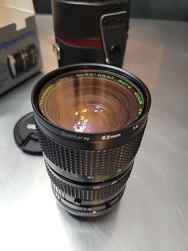 Quantaray Automatic 28-80mm F3.5-4.5 Wide Angle MR Macro Zoom Lense Canon-AE - Picture 5 of 8