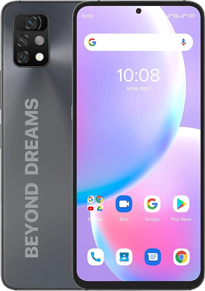 UMIDIGI A11 Pro Max 6.8" Global Unlocked Smartphone 4+128GB Helio G80 Android11 - Image 2 of 2