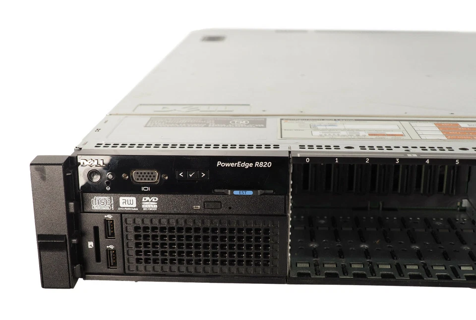 Dell PowerEdge R820 4x E5-4607 CPUs @2.6GHz 64GB RAM /No Drives 2x 1100W PSUs - Image 3 of 4