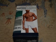 Tommy Hilfiger Men 3 Pack Cotton Classics Boxer Briefs . Size Medium M . 