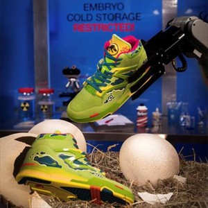JURASSIC PARK REEBOK CLASSIC PUMP OMNI ZONE 2 II DILOPHOSAURUS GY0549 US 8  | eBay