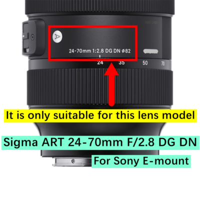Sigma ART 24-70mm F2.8 DG DN For Sony Lens Contact Point Part Rear