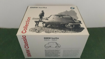 Modèle réduit Bmw - Isetta 1959 - Bleu Claire Blanc 1/12 | Kk Scale