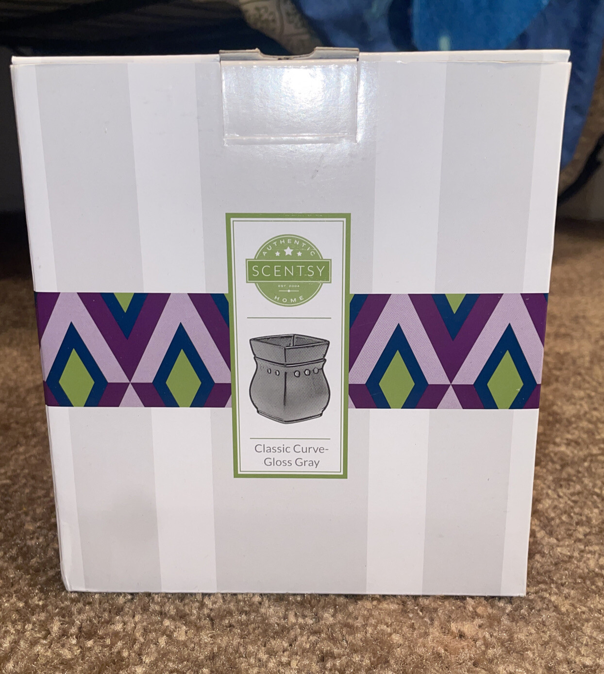 Scentsy Classic Curve Gloss Gray Warmer New In Box - Never Used - Nice! | eBay