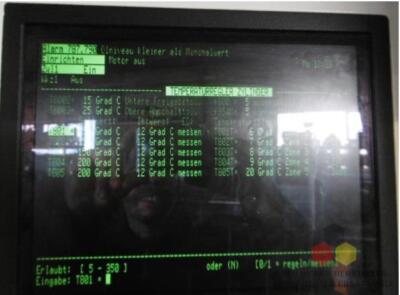 LCD Display, SN. 259.826, EIZO Technologies Type FDC1008/S/010000C139, Arburg
