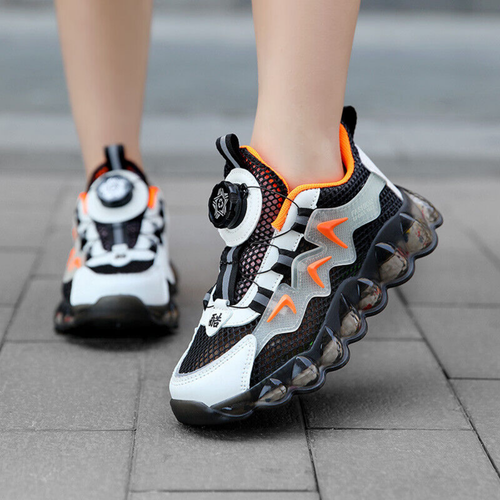 Kids Sneakers Boys Girls Running Shoes Lightweight Breathable Boys Tennis size - Picture 3 of 19