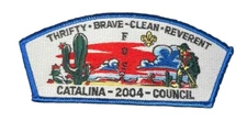 2004 FRIENDS OF SCOUTING CATALINA COUNCIL STRIP BSA OA CSP BOY SCOUT