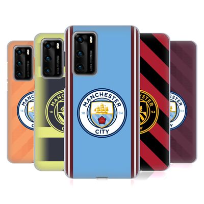 MANCHESTER CITY MAN CITY FC 2022/23 BADGE KIT SOFT GEL CASE FOR HUAWEI PHONES 4