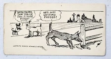 Vintage Justrite Doggie Series #35