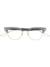 Authentic DITA Brixa DTX109-51-01AF Black Iron Gold Demo Lens Eyeglasses 40-3 