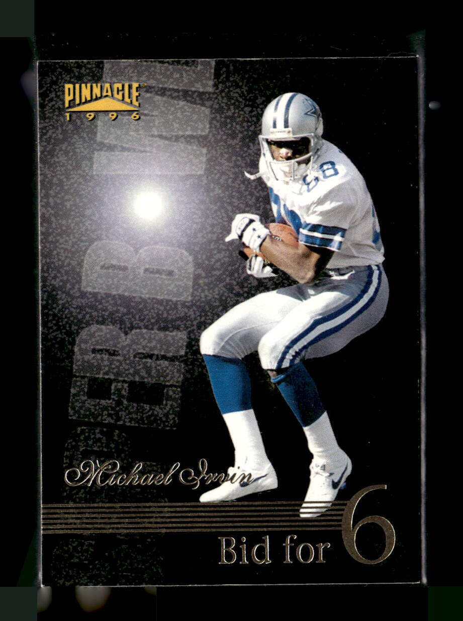 1996 Pinnacle #185 Michael Irvin