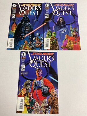 Star Wars: Vader's Quest #1 #2 #3 ~ NM- Dark Horse 1999 Unread Combined Shipping