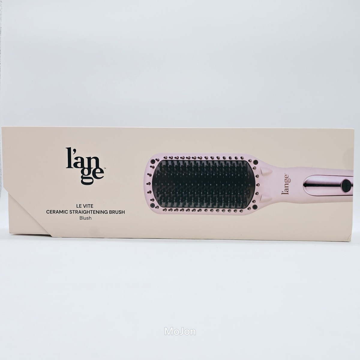L\'ange Pink Hair Straightening Brush L main image 2