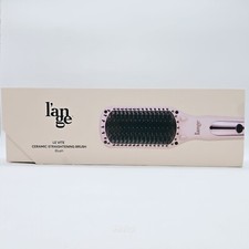 L'ange Le Vite Ceramic Straightening Brush Iron, Thermal, Blush Pink