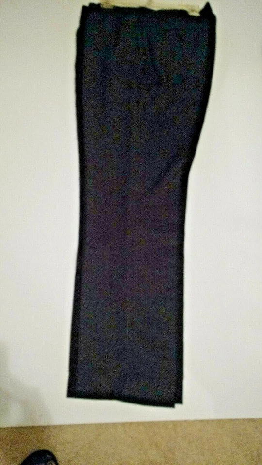 Work Uniform Pants Dark Navy Size 14 Polyester (Lot of 3) Worn by Bus Drivers - Image 3 of 3