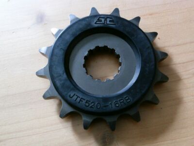 Kawasaki ZR 750 Zephyr 91-94 Silent Ritzel 16 Zähne tuning gummiert 520.16