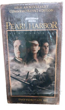 Vtg. Pearl Harbor VHS 2001 2-Tape Set Ben Affleck 60th Anniversary