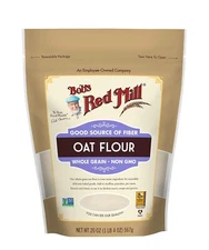 2 Pack Bob's Red Mill Oat Flour 20 oz Pkg