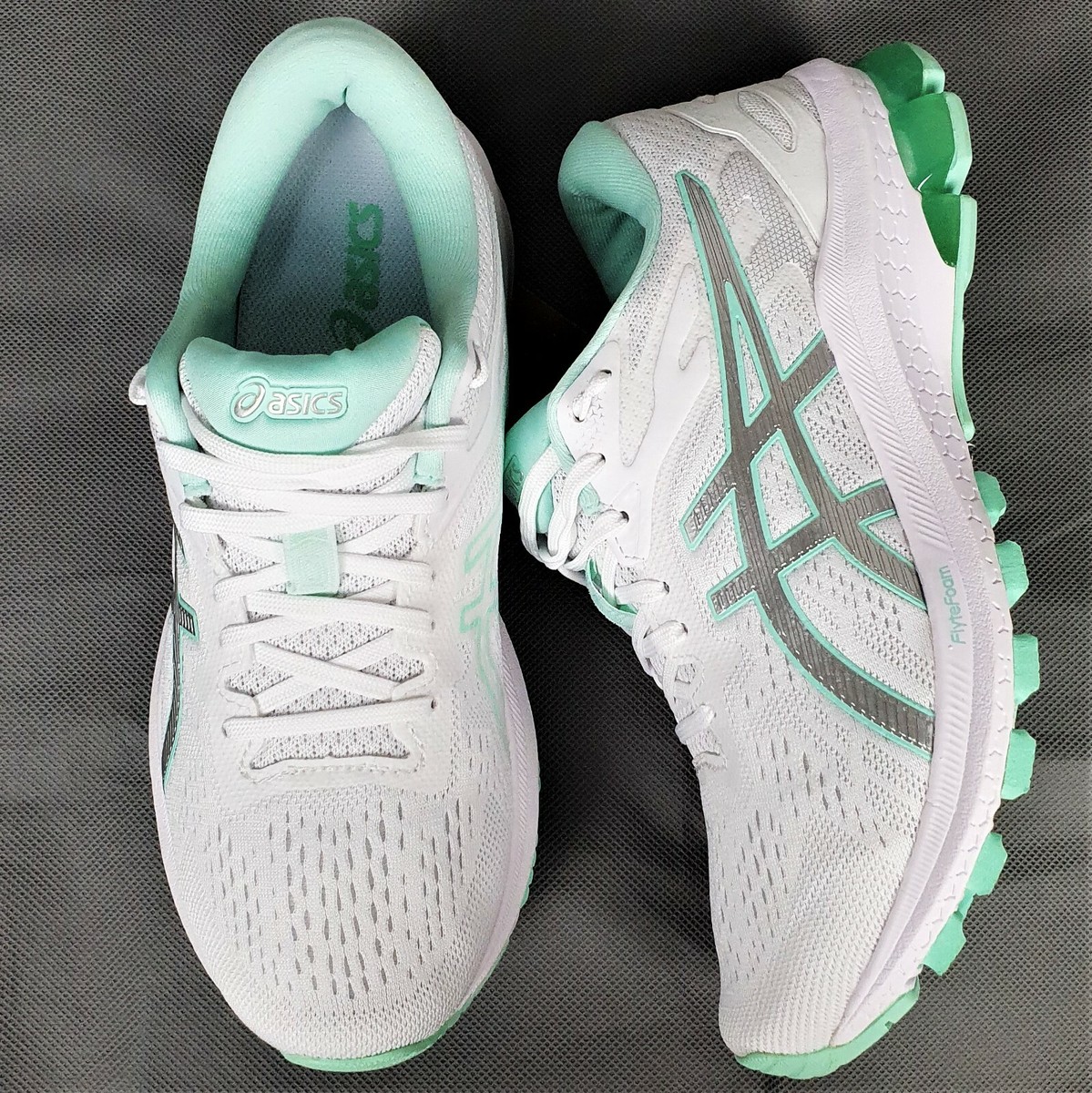 asics gt 1000 10 white mint