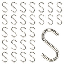 Mini S Hooks Connectors S Shaped Wire Hook Hangers 200pcs Hanging Hooks