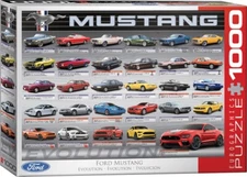 Ford Mustang Evolution 1000 Piece Jigsaw Puzzle Eurographics New