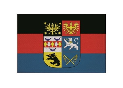 Aufnäher Ostfriesland Fahne Flagge Aufbügler Patch 9 x 6 cm