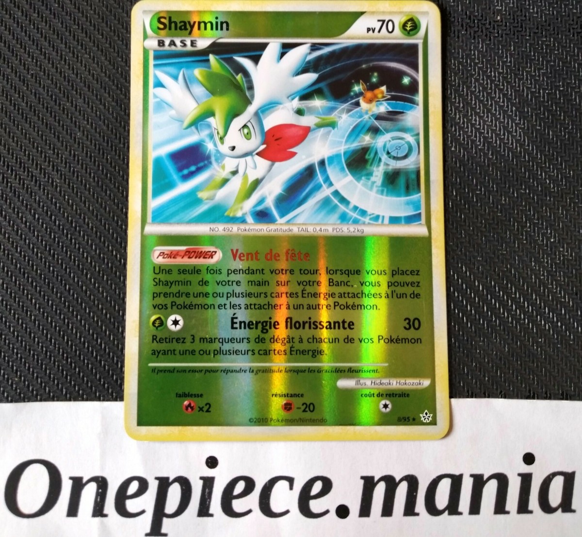 Pokemon Card 8/95 Shaymin Unleashing REVERSE | eBay