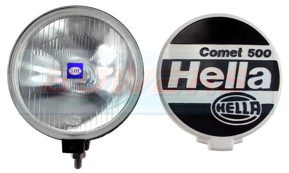 2x HELLA COMET 500 6" 163mm LENTES TRANSPARENTES LUCES PUNTUALES LUCES PUNTUALES LÁMPARAS PUNTUALES - Imagen 2 de 4