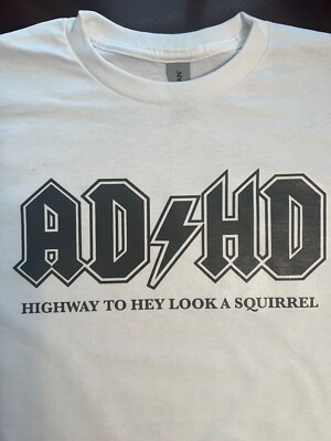 Funny AD/HD AC/DC Shirt 
