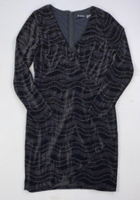 Women's Guess Sparkle/Glitter Low Cut Front Evening Dress SZ 14 NEW