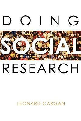 Doing Social Research by Cargan, Leonard