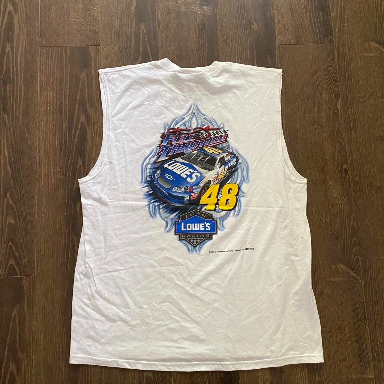 Vintage team lowes nascar muscle tee  Size; Xl new with tags