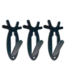 KJHUTAI European Mount Skull Hanger, Antler Style - 3 Pack!!