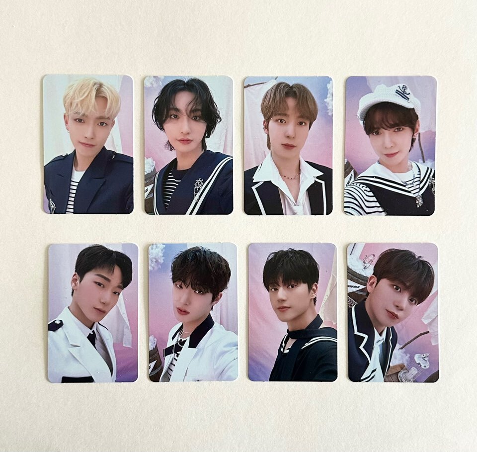ateez aniteez スタンプラリー ミッション トレカ ATEEZ ホンジュン ジョンホ ANITEEZユニット ミッション トレカ