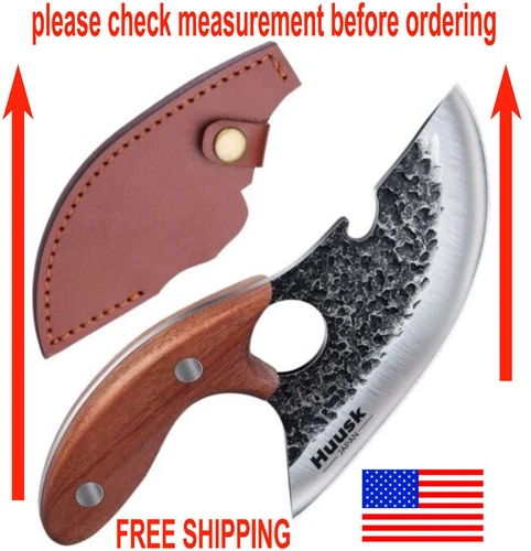 Huusk Knife Japan Kitchen Knife Forged Viking Boning Knife Butcher Chef knife