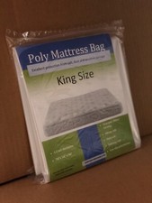 Mattress Bag KING SIZE 96''L 78''w 10"H Plastic Dust Bug Waterproof