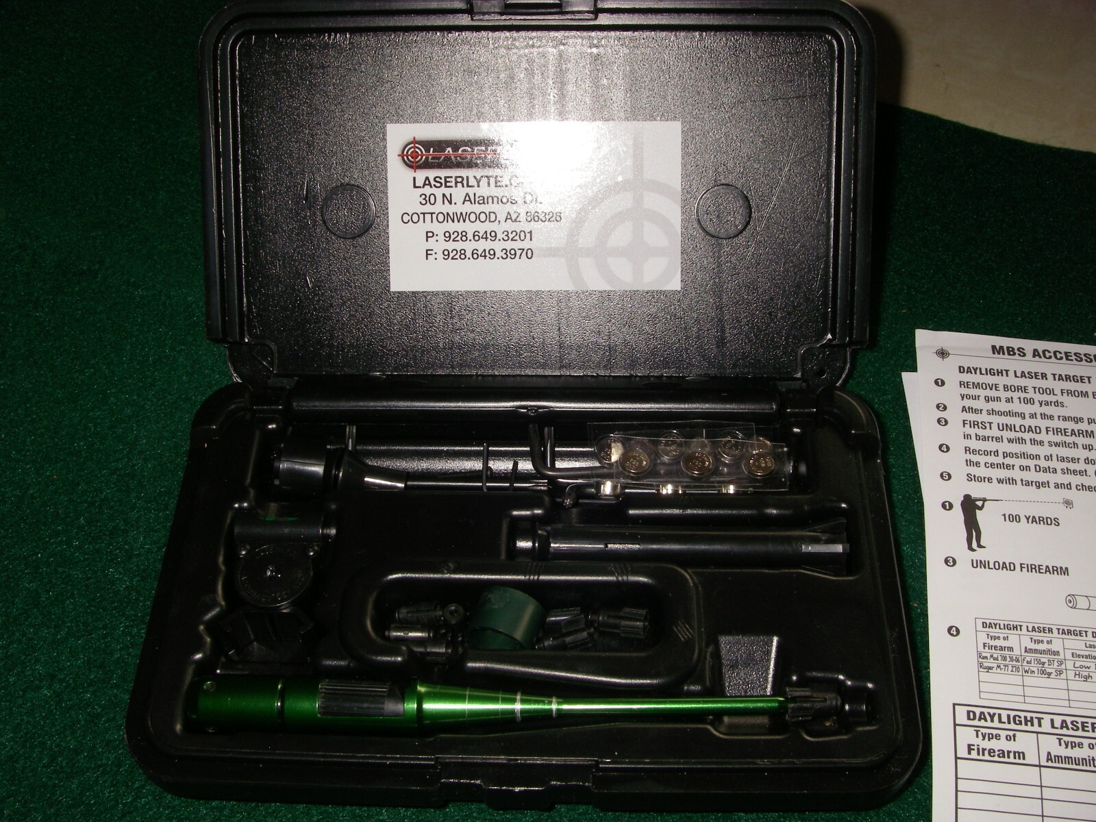 laserlyte bore sight leveler eBay