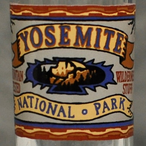 Shot Glass Yosemite National Park 4” Tall - Picture 2 of 5