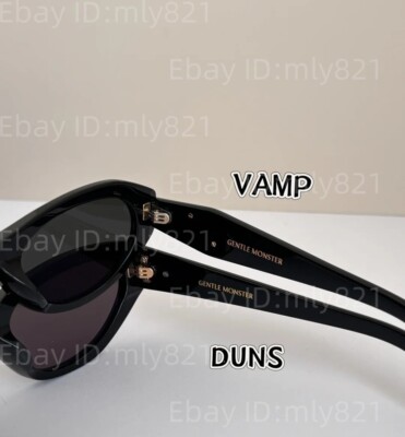 GentleMonster Vamp 01 Sunglasses Black Frame Black Lenses | eBay