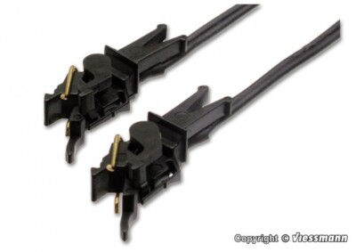 Viessmann 5048 H0 Stromführende Kupplungen, 2-polig, 1 Paar H0 NEU OVP